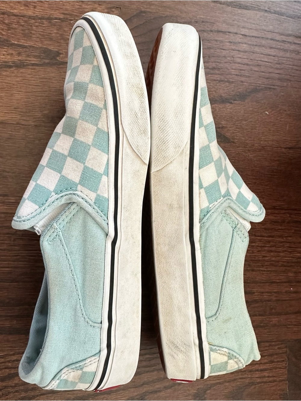 Vans Classic Slip-ons checkerboard, size 4Y - Picture 4 of 8
